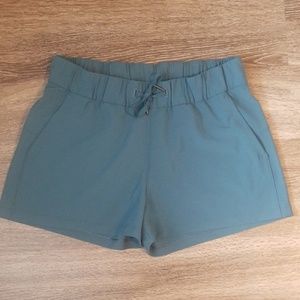 Gently worn Lululemom on the fly shorts